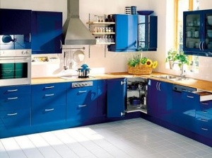 cocina - azul - reinventar - hogar